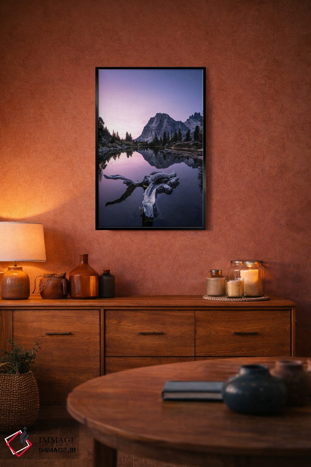 تابلو دکوراتیو بدون ماه اثر فابیو آنتنور - D6B