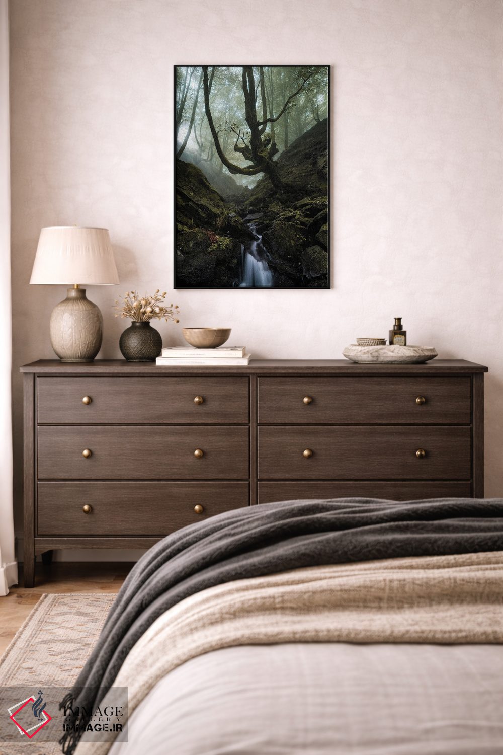 تابلو دکوراتیو جنگل اسرارآمیز اثر فابیو آنتنور - D5B