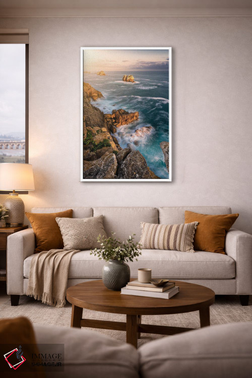 تابلو دکوراتیو ساحل شمالی اثر فابیو آنتنور - D2W