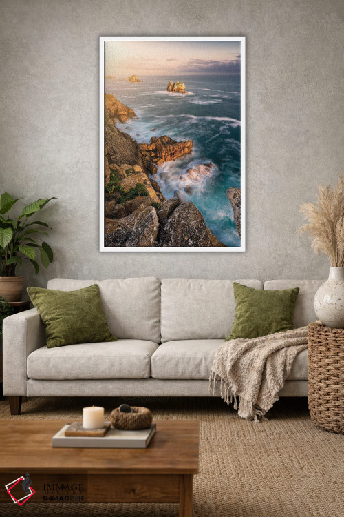 تابلو دکوراتیو ساحل شمالی اثر فابیو آنتنور - D1W