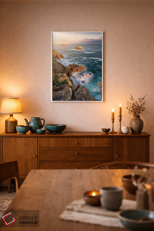 تابلو دکوراتیو ساحل شمالی اثر فابیو آنتنور - D4W