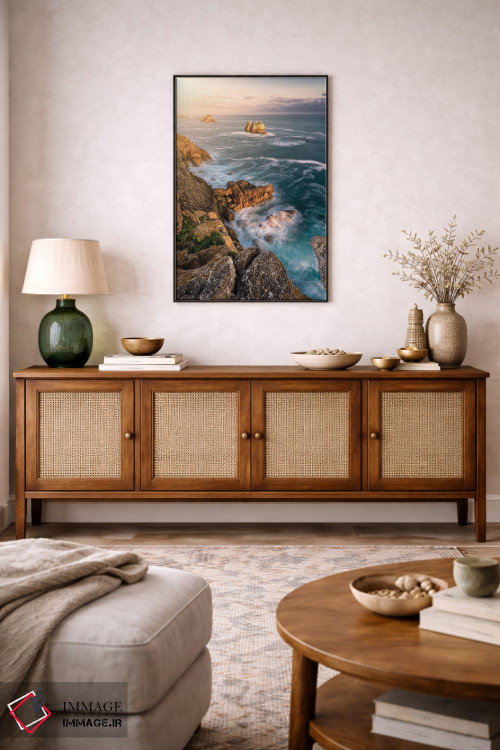 تابلو دکوراتیو ساحل شمالی اثر فابیو آنتنور - D3B