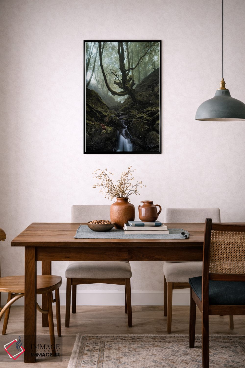 تابلو دکوراتیو جنگل اسرارآمیز اثر فابیو آنتنور - D6B