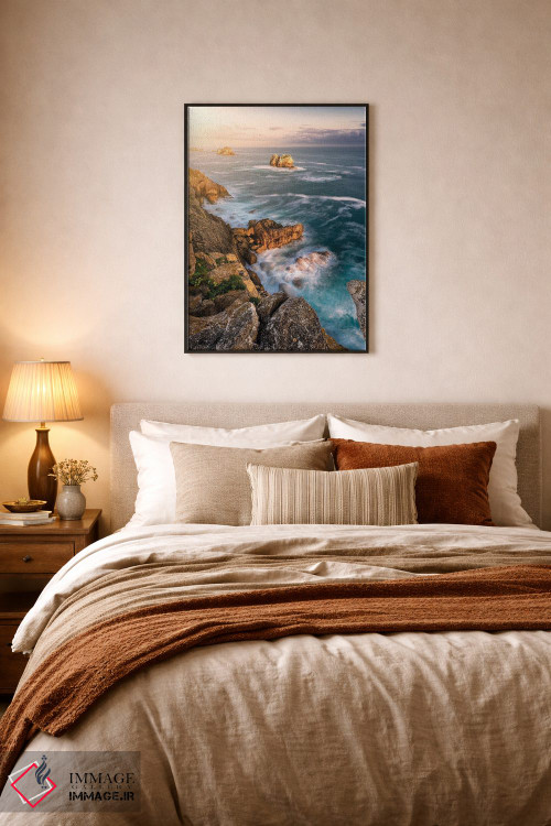 تابلو دکوراتیو ساحل شمالی اثر فابیو آنتنور - D5B