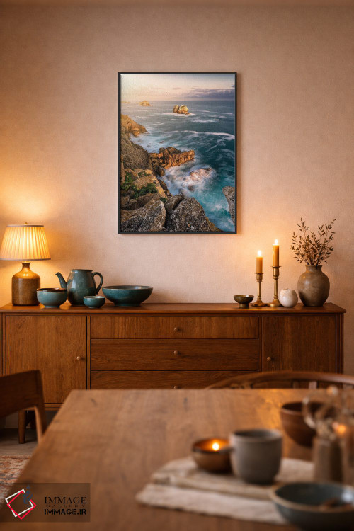 تابلو دکوراتیو ساحل شمالی اثر فابیو آنتنور - D6B