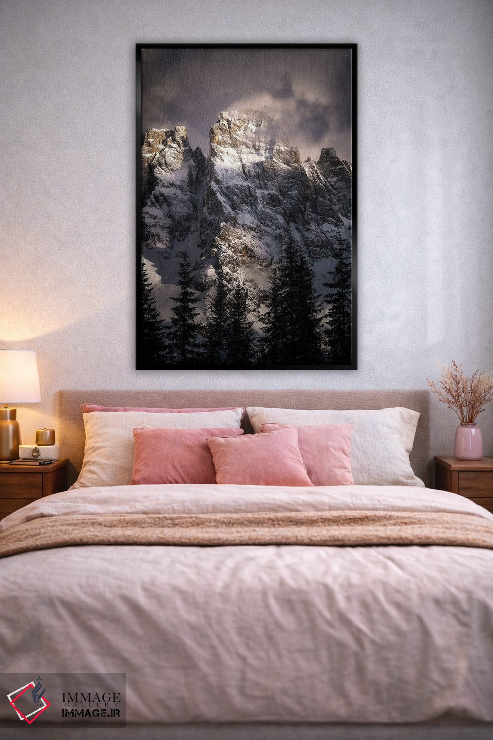 تابلو دکوراتیو قله ها اثر فابیو آنتنور - D3B