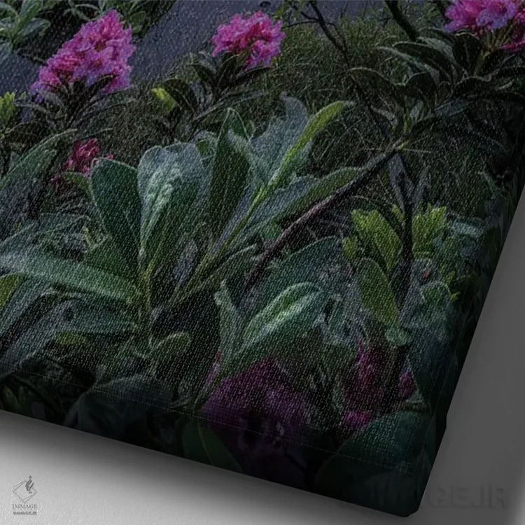 تابلو دکوراتیو سائوسئو ۲۰ اثر فابیو آنتنور - نمای نزدیک بافت بوم