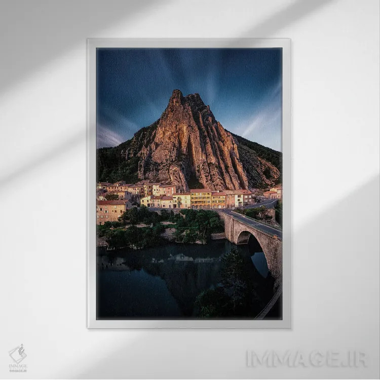 تابلو دکوراتیو سیسترون اثر فابیو آنتنور - نمای قابدار سفید