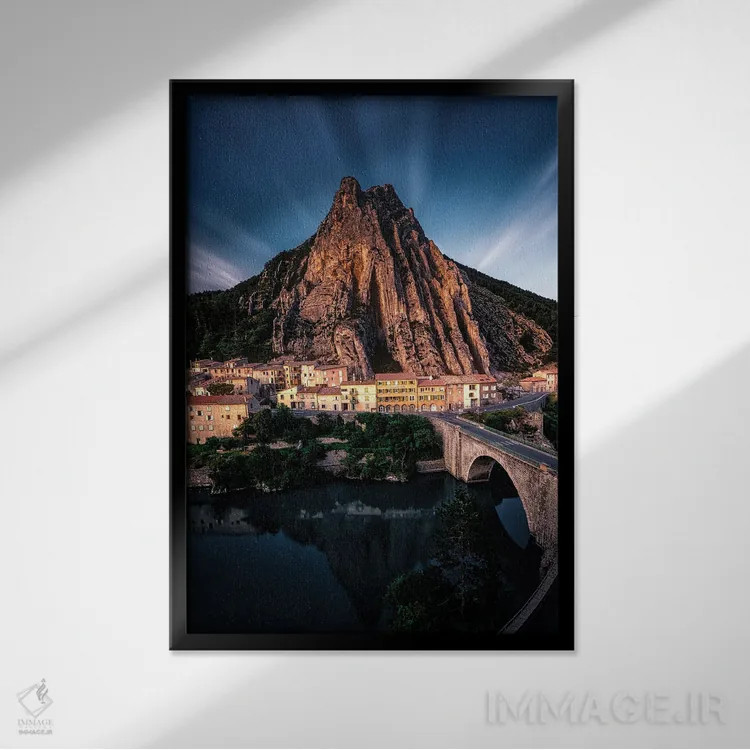 تابلو دکوراتیو سیسترون اثر فابیو آنتنور - نمای قابدار مشکی