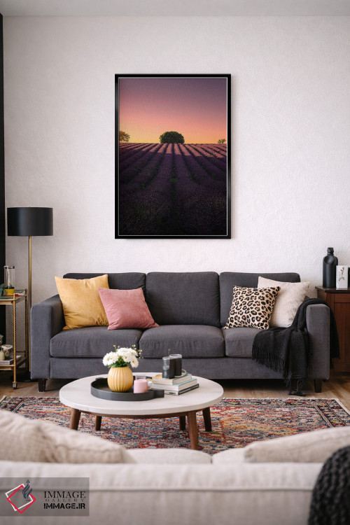 تابلو دکوراتیو دایره ای اثر فابیو آنتنور - D2B