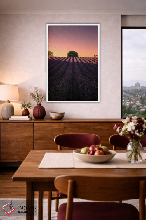 تابلو دکوراتیو دایره ای اثر فابیو آنتنور - D1W