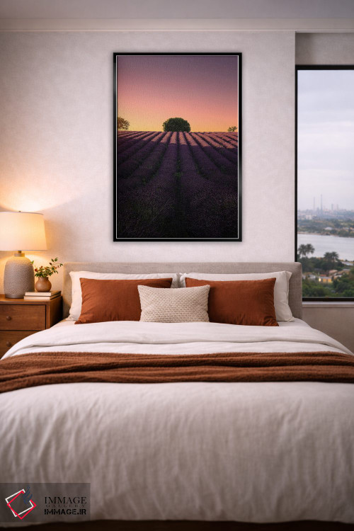 تابلو دکوراتیو دایره ای اثر فابیو آنتنور - D4B