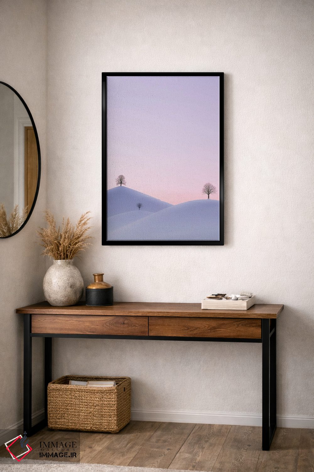 تابلو دکوراتیو سکوت اثر فابیو آنتنور - D5B