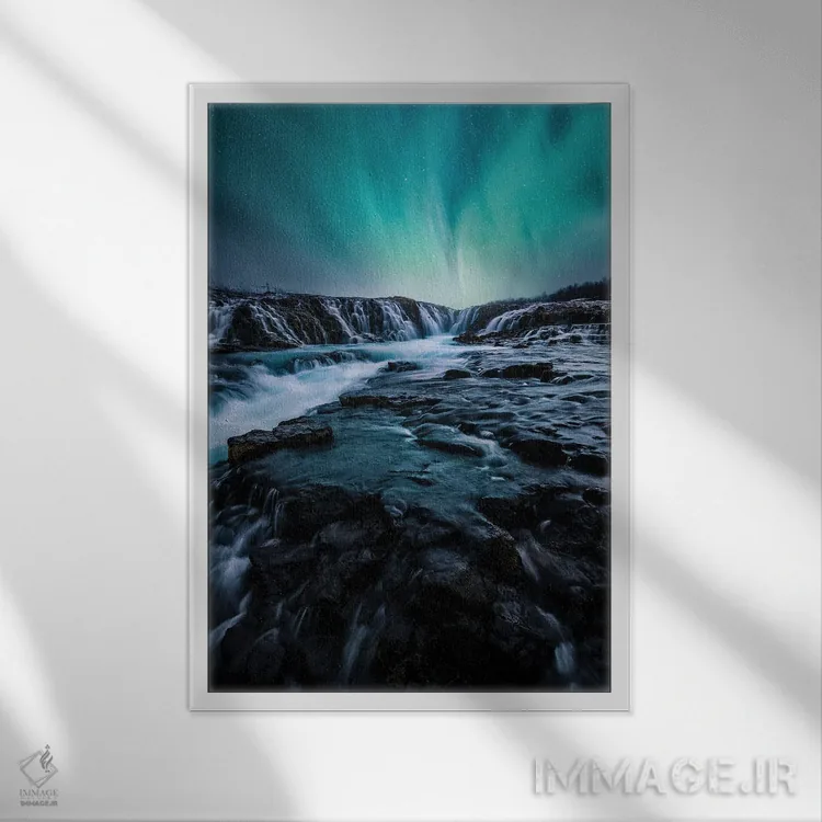 تابلو دکوراتیو خواب آلود اثر فابیو آنتنور - نمای قابدار سفید