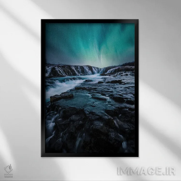 تابلو دکوراتیو خواب آلود اثر فابیو آنتنور - نمای قابدار مشکی