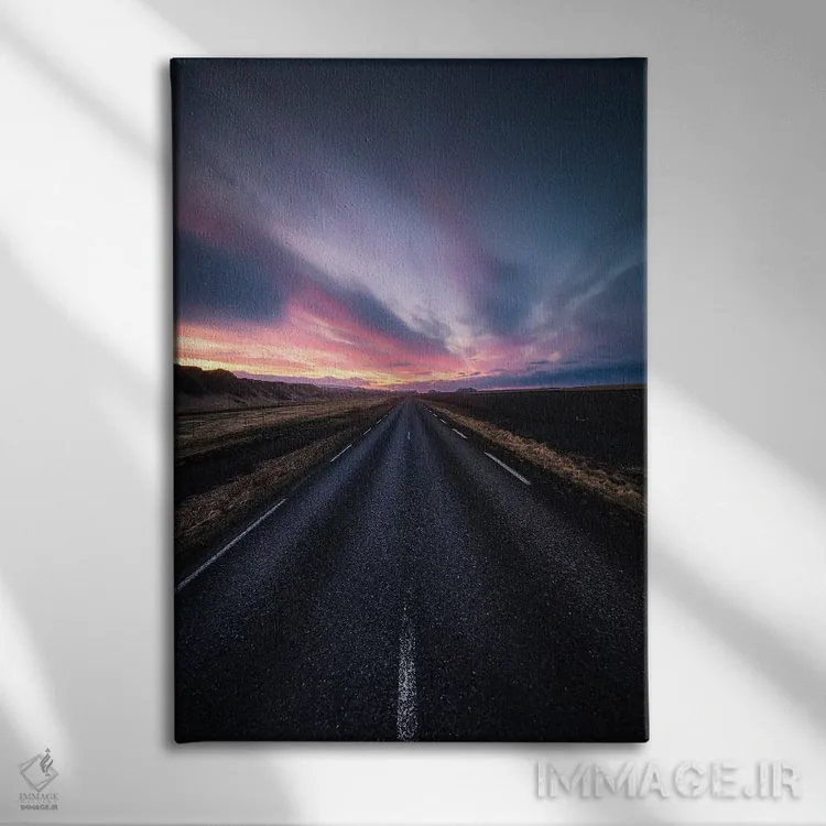 تابلو دکوراتیو خیابان اثر فابیو آنتنور - نمای روبهرو روی دیوار