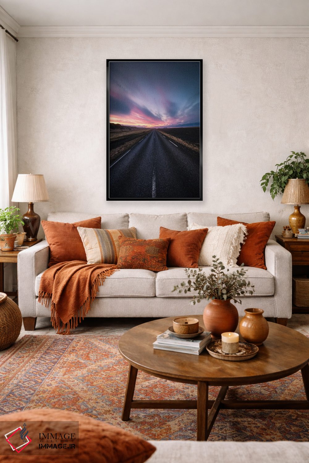 تابلو دکوراتیو خیابان اثر فابیو آنتنور - D4B