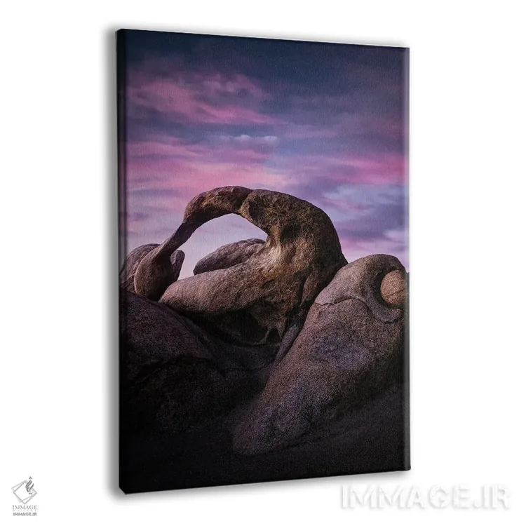 تابلو دکوراتیو تپه ها چشم دارند اثر فابیو آنتنور - نمای پرسپکتیو محصول