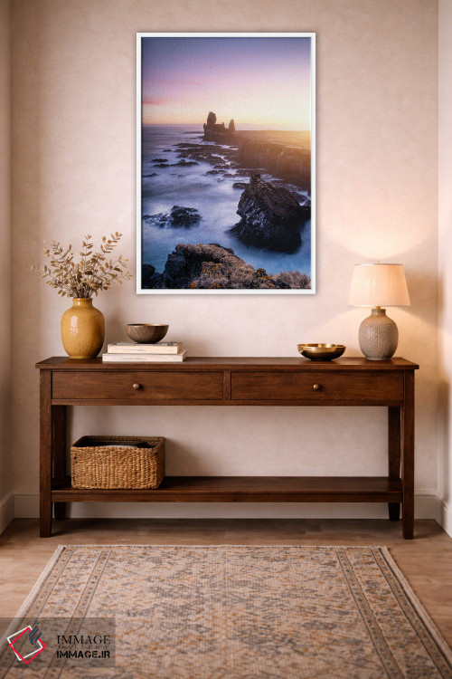 تابلو دکوراتیو غروب آفتاب اثر فابیو آنتنور - D1W