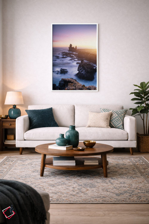 تابلو دکوراتیو غروب آفتاب اثر فابیو آنتنور - D2W