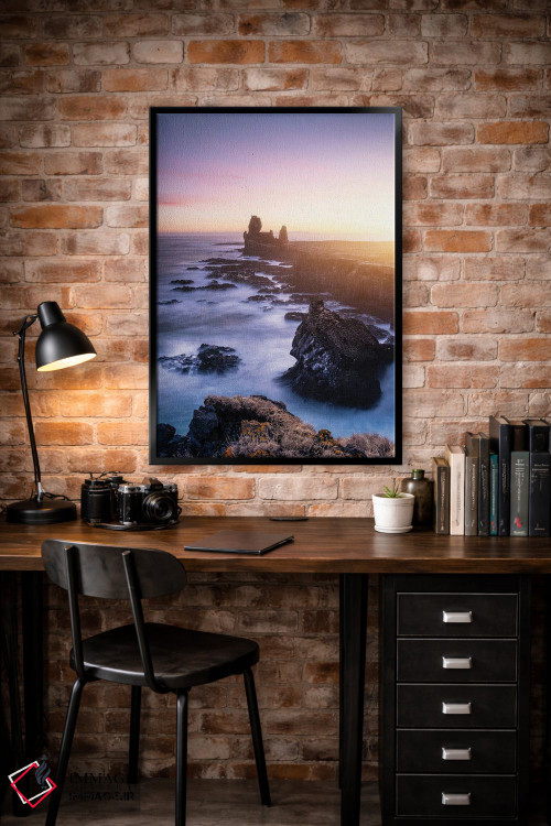 تابلو دکوراتیو غروب آفتاب اثر فابیو آنتنور - D3B