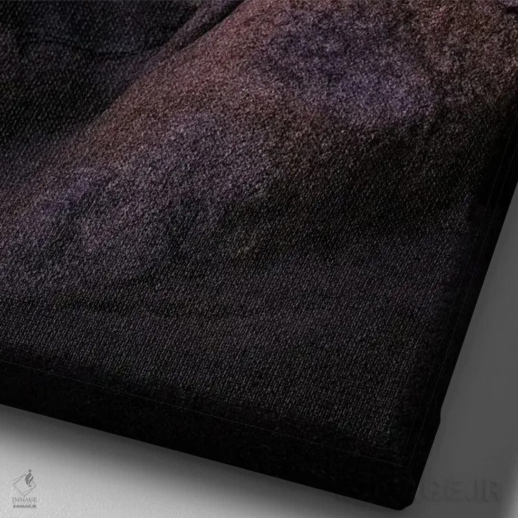 تابلو دکوراتیو تپه ها چشم دارند اثر فابیو آنتنور - نمای نزدیک بافت بوم