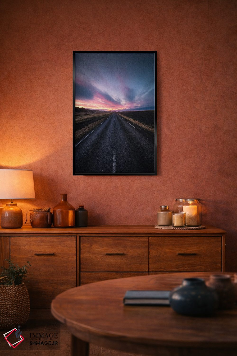 تابلو دکوراتیو خیابان اثر فابیو آنتنور - D6B