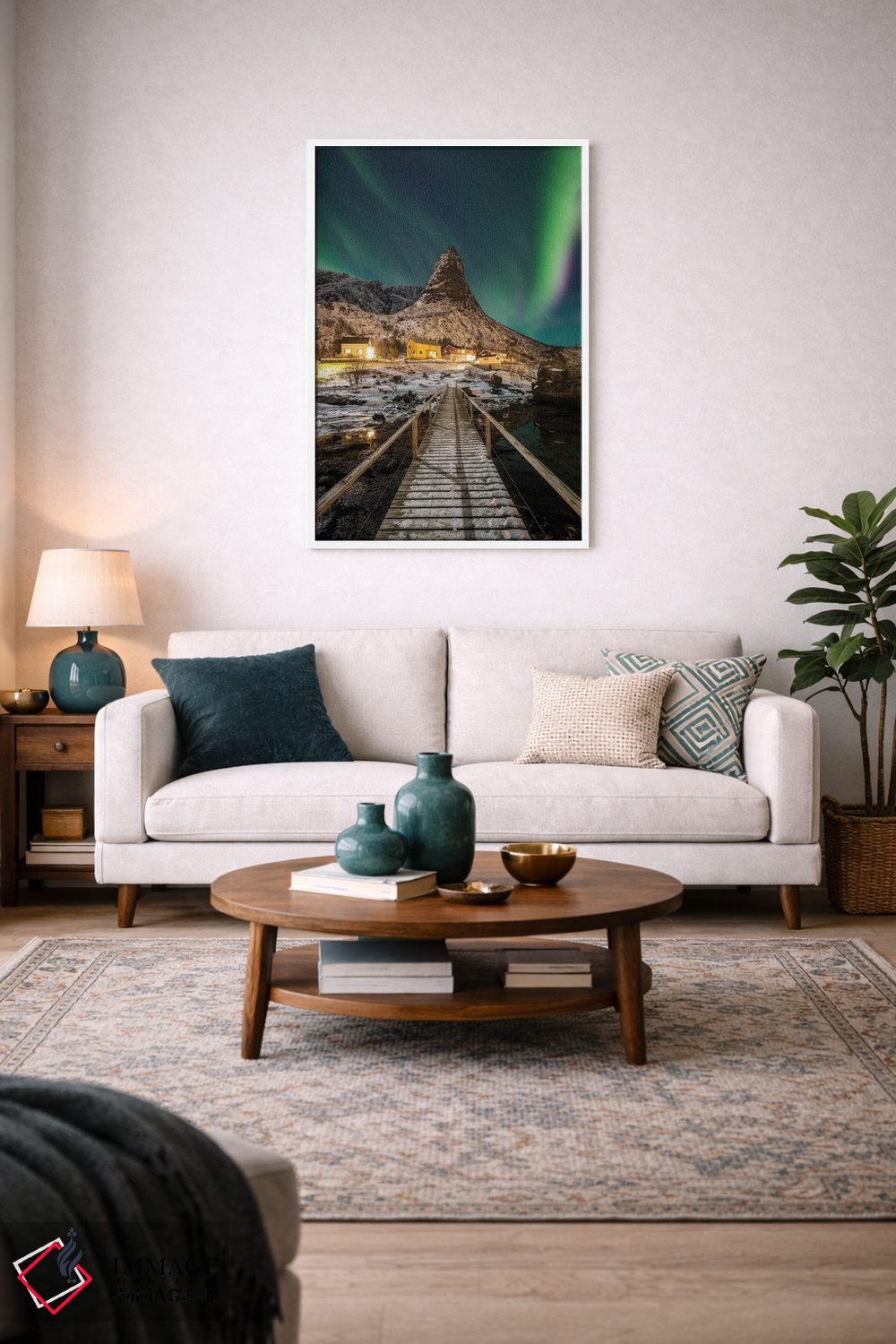 تابلو دکوراتیو نمای استاندارد اثر فابیو آنتنور - D2W