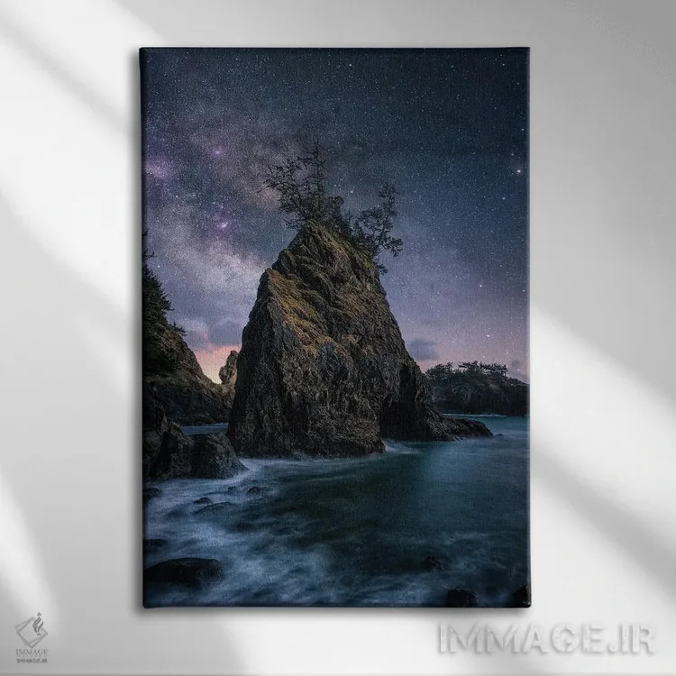 تابلو دکوراتیو آن یکتا اثر فابیو آنتنور - نمای روبهرو روی دیوار