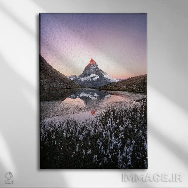 تابلو دکوراتیو آن نیرومند اثر فابیو آنتنور - نمای روبهرو روی دیوار