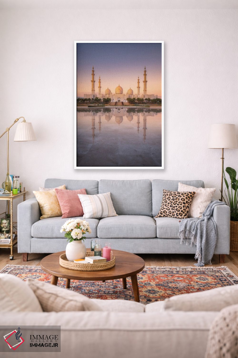تابلو دکوراتیو مسجد اثر فابیو آنتنور - D1W