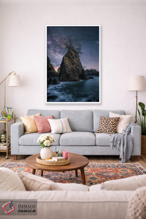 تابلو دکوراتیو آن یکتا اثر فابیو آنتنور - D1W