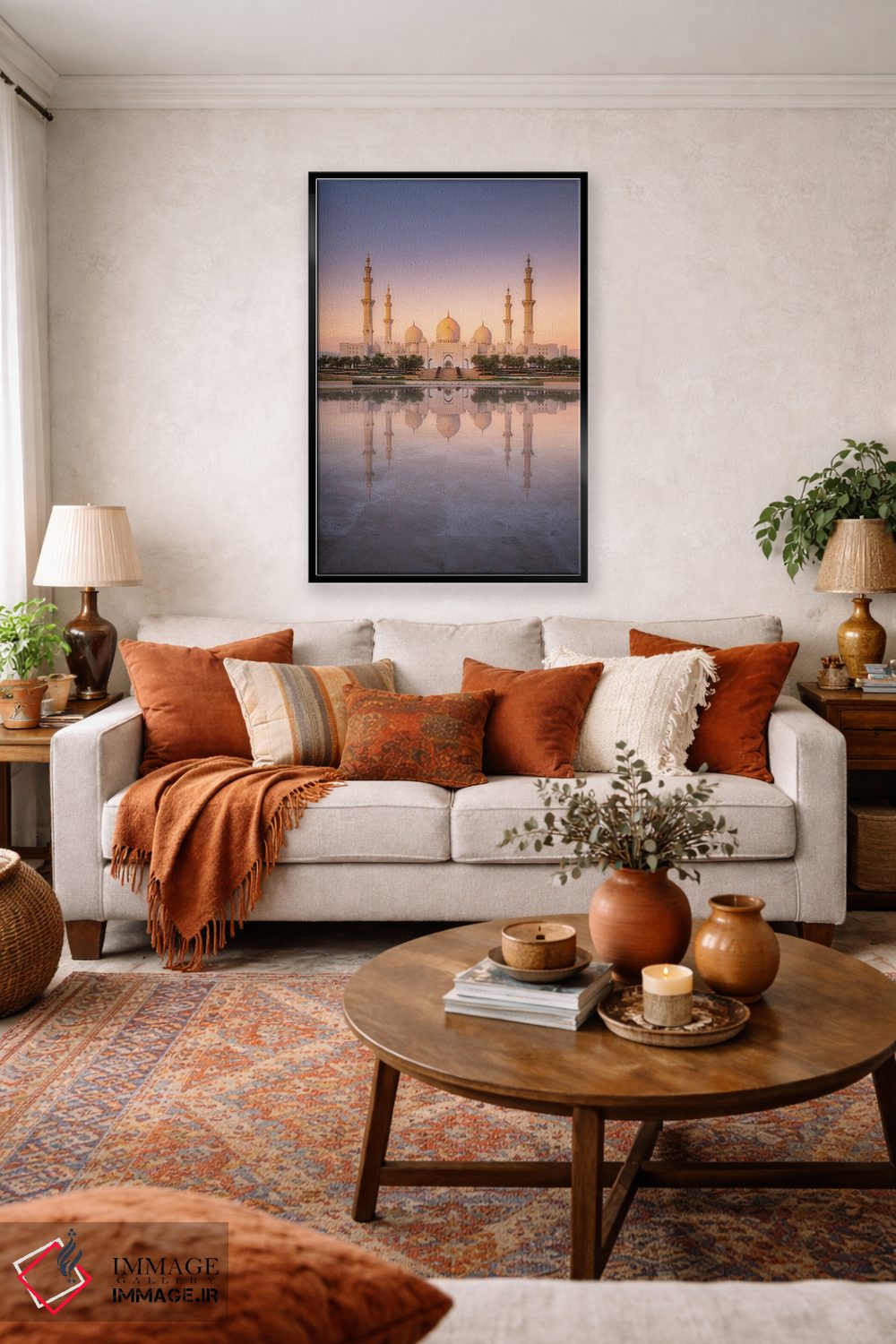 تابلو دکوراتیو مسجد اثر فابیو آنتنور - D4B