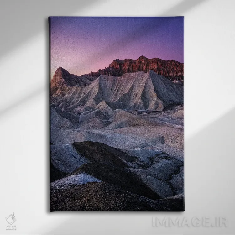 تابلو دکوراتیو نقطه اثر فابیو آنتنور - نمای روبهرو روی دیوار