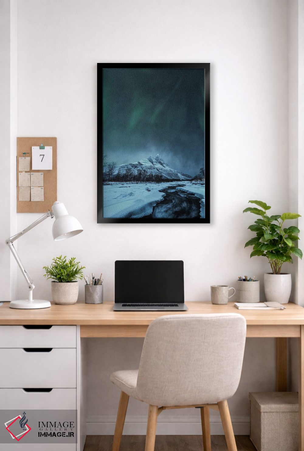 تابلو دکوراتیو سه قله اثر فابیو آنتنور - D4B