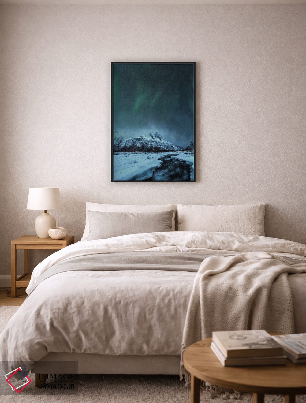 تابلو دکوراتیو سه قله اثر فابیو آنتنور - D6B