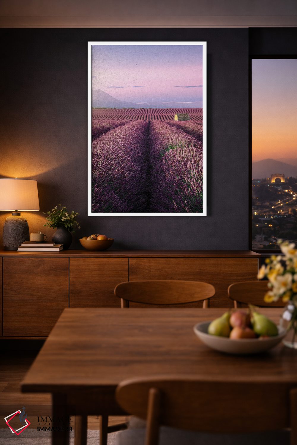 تابلو دکوراتیو تا بی نهایت اثر فابیو آنتنور - D2W