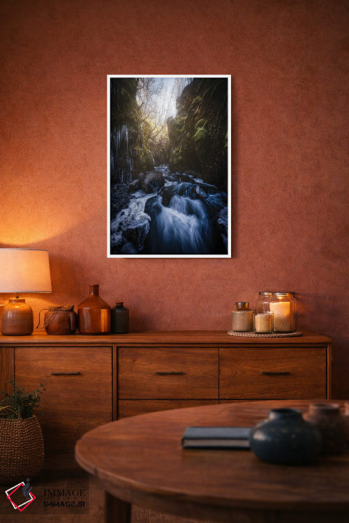 تابلو دکوراتیو رودخانه دره اثر فابیو آنتنور - D3W