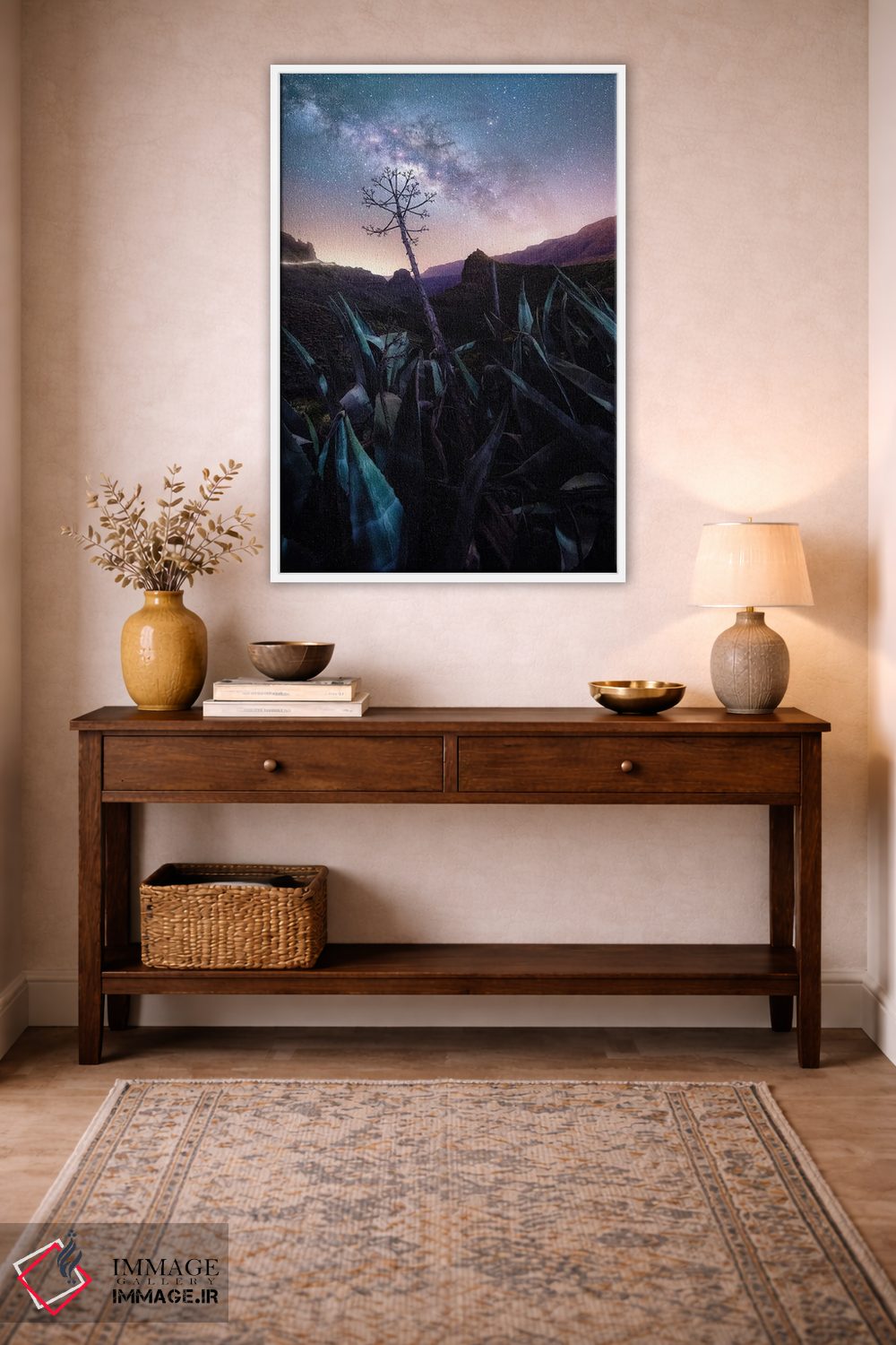 تابلو دکوراتیو لمس آسمان اثر فابیو آنتنور - D3W