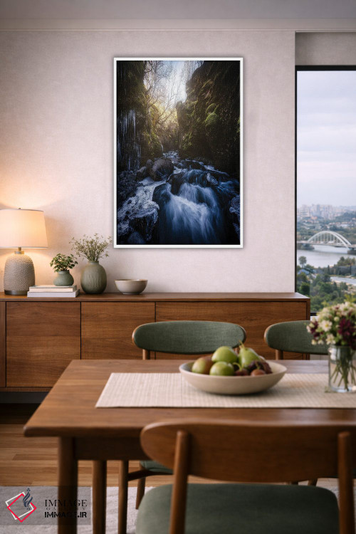 تابلو دکوراتیو رودخانه دره اثر فابیو آنتنور - D5W