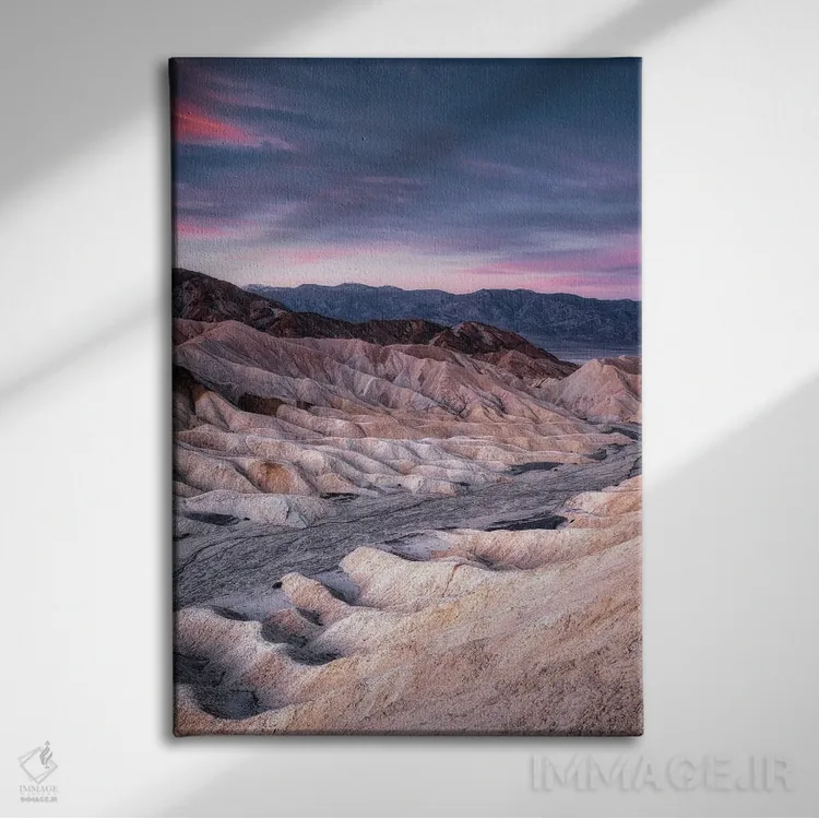 تابلو دکوراتیو امواج اثر فابیو آنتنور - نمای روبهرو روی دیوار