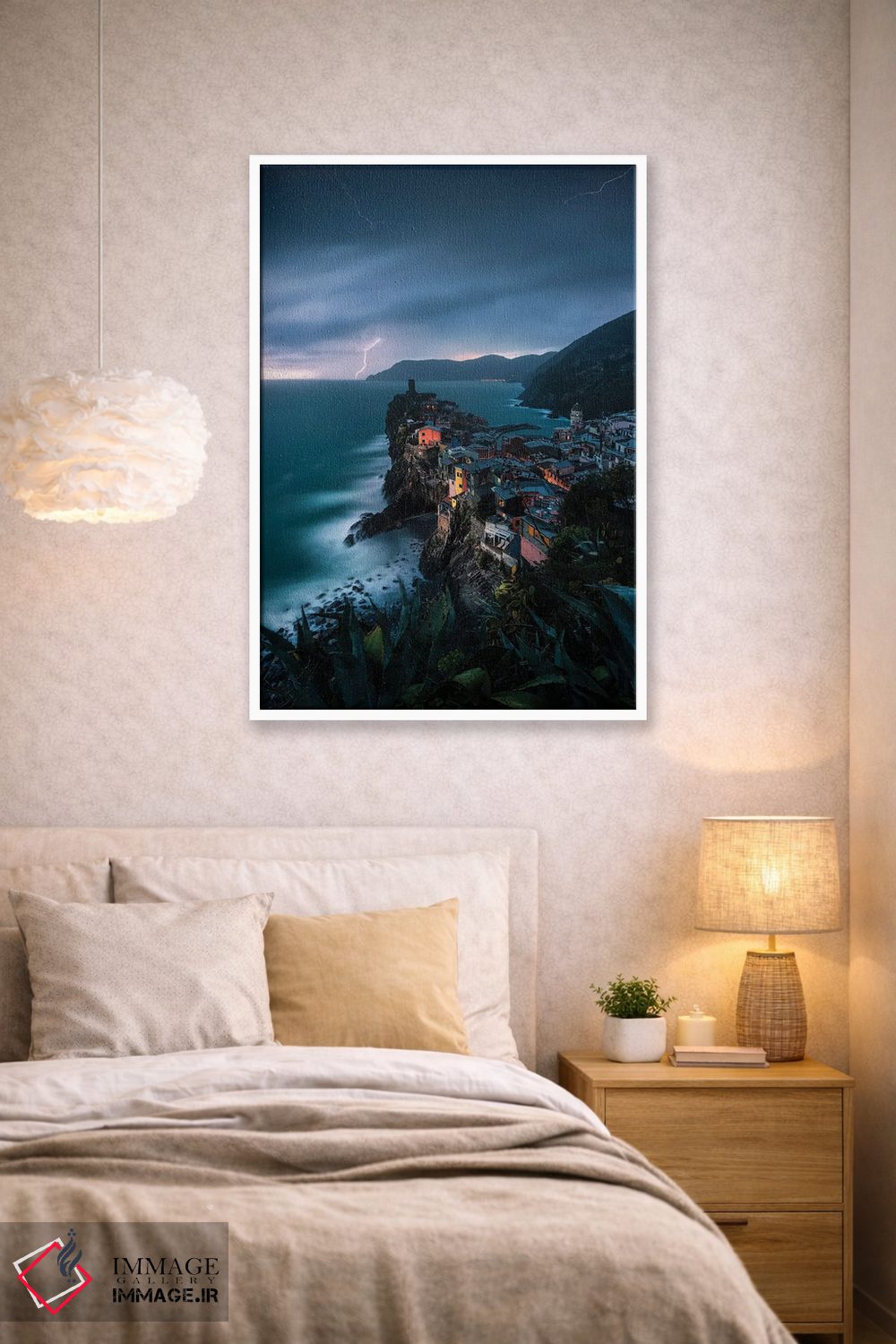 تابلو دکوراتیو طوفان ورناتزا اثر فابیو آنتنور - D1W