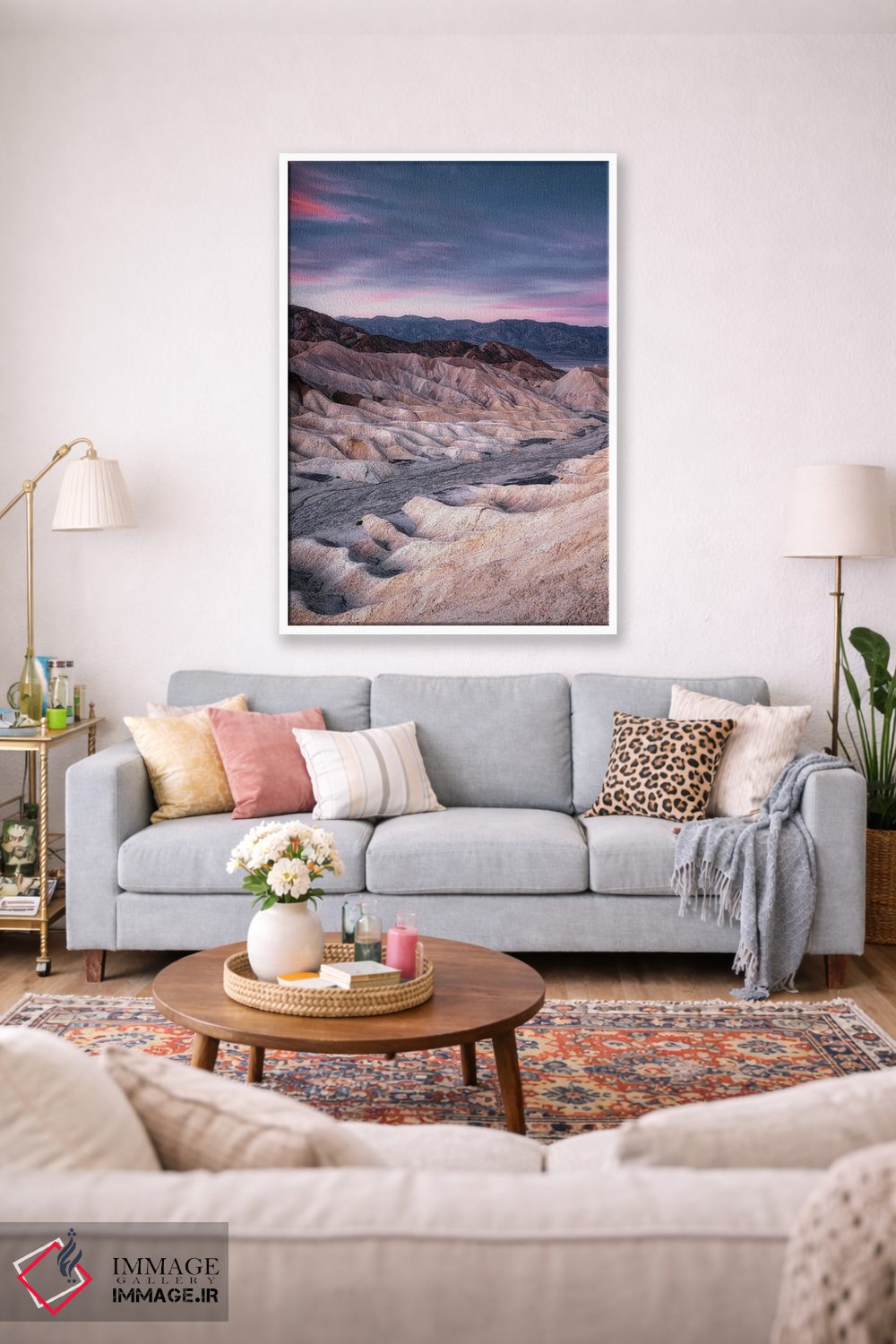 تابلو دکوراتیو امواج اثر فابیو آنتنور - D1W