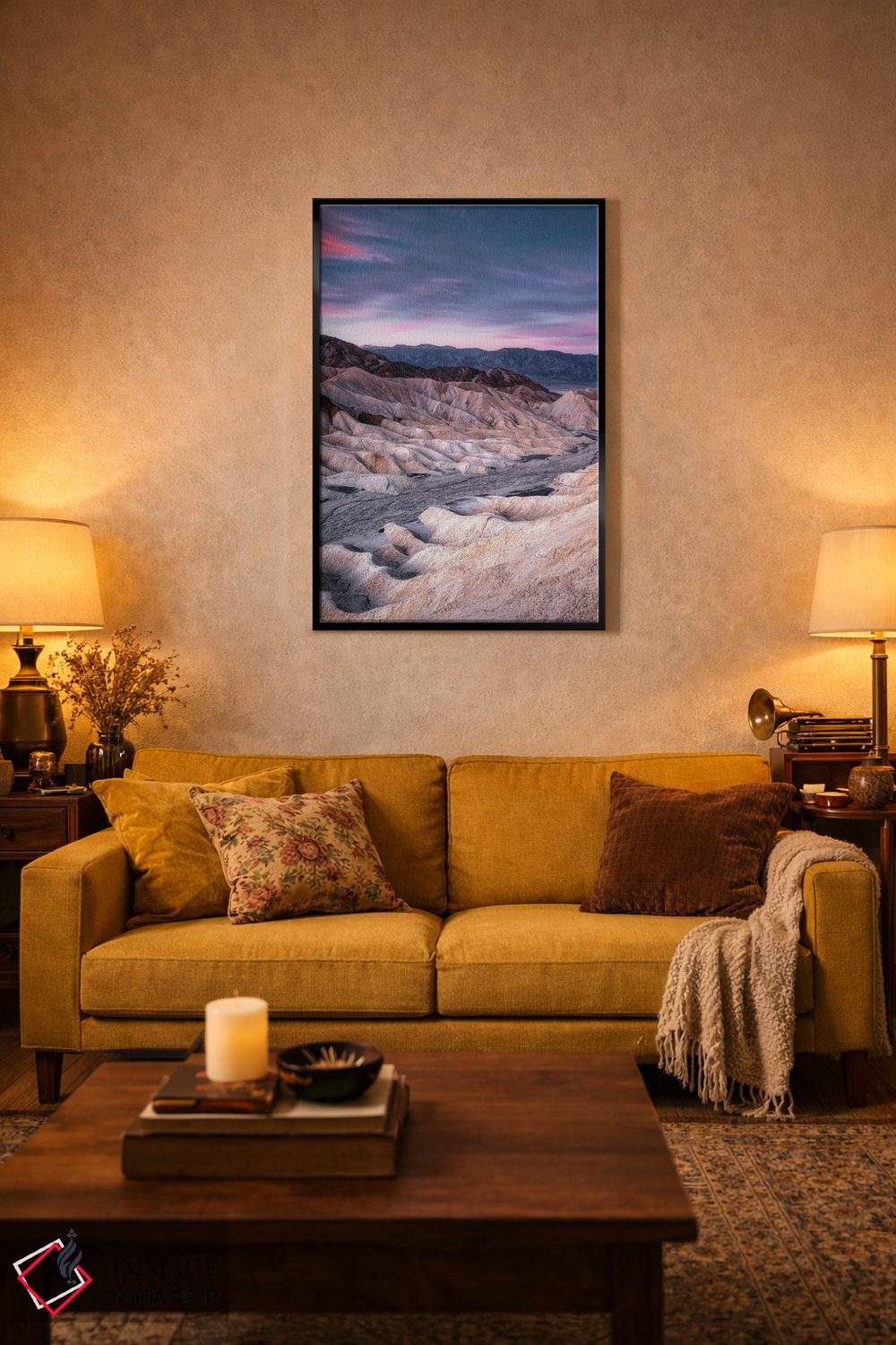 تابلو دکوراتیو امواج اثر فابیو آنتنور - D3B