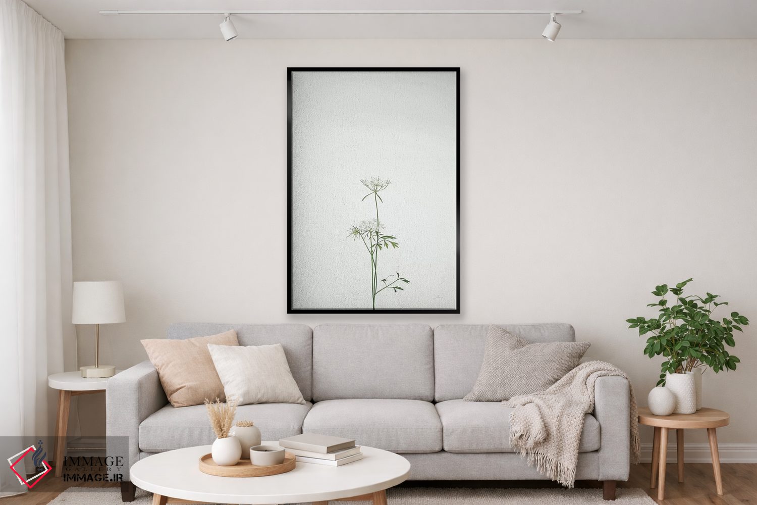 تابلو مدرن ساقه های ساده ششم اثر فلیسیتی بردلی - D2B