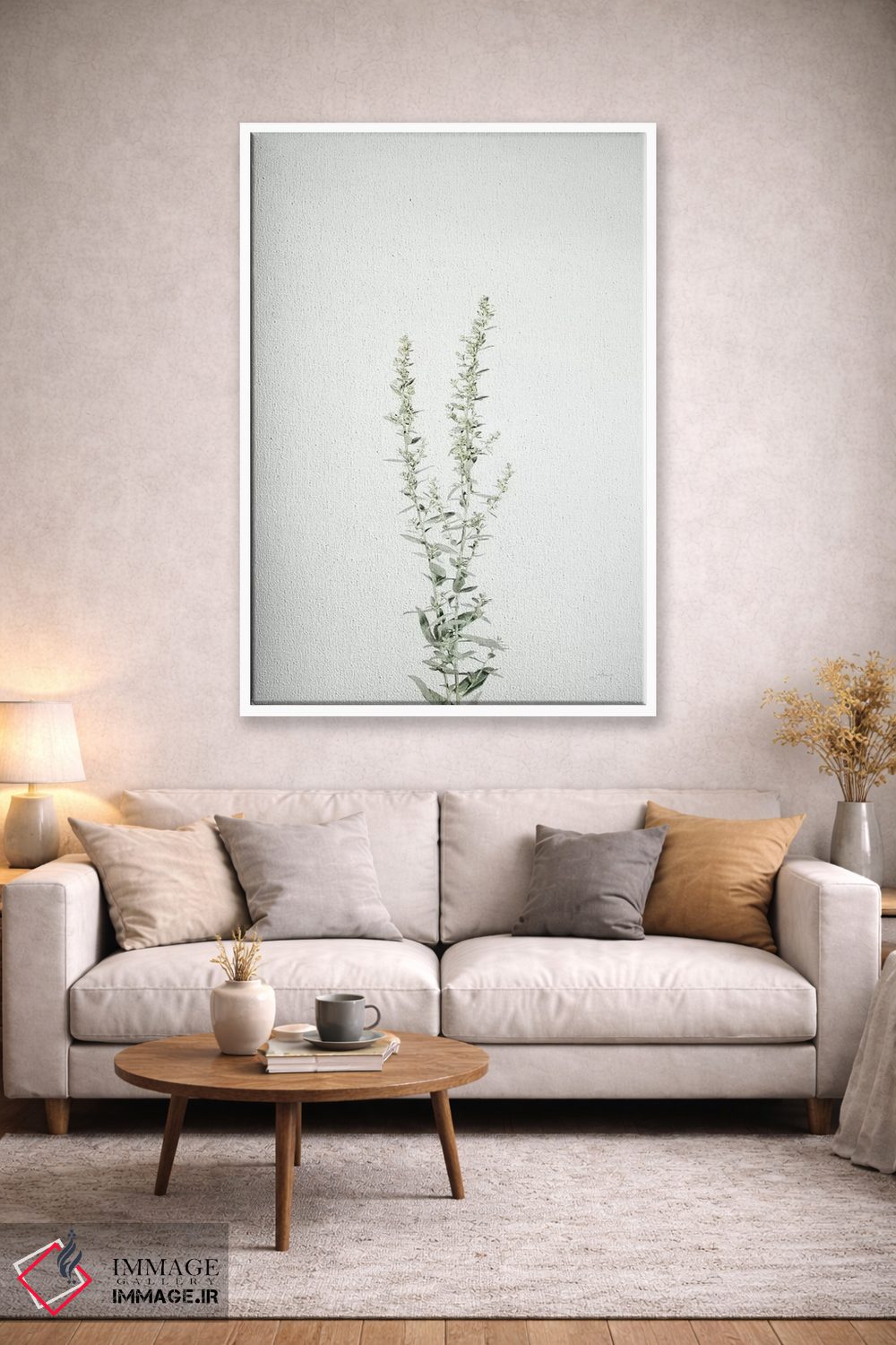 تابلو مدرن ساقه های ساده چهارم اثر فلیسیتی بردلی - D2W