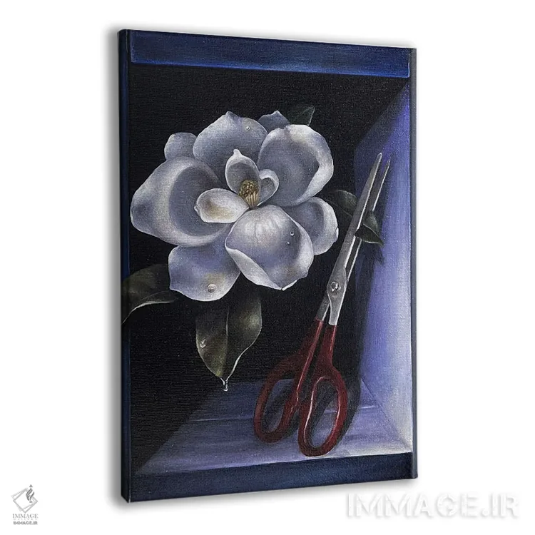 تابلو کلاسیک زمین اثر فلورنسیا دگراف - نمای پرسپکتیو محصول