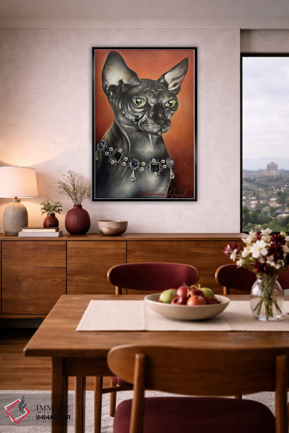 تابلو دکوراتیو پریسمو اثر فلورنسیا دگراف - D6B