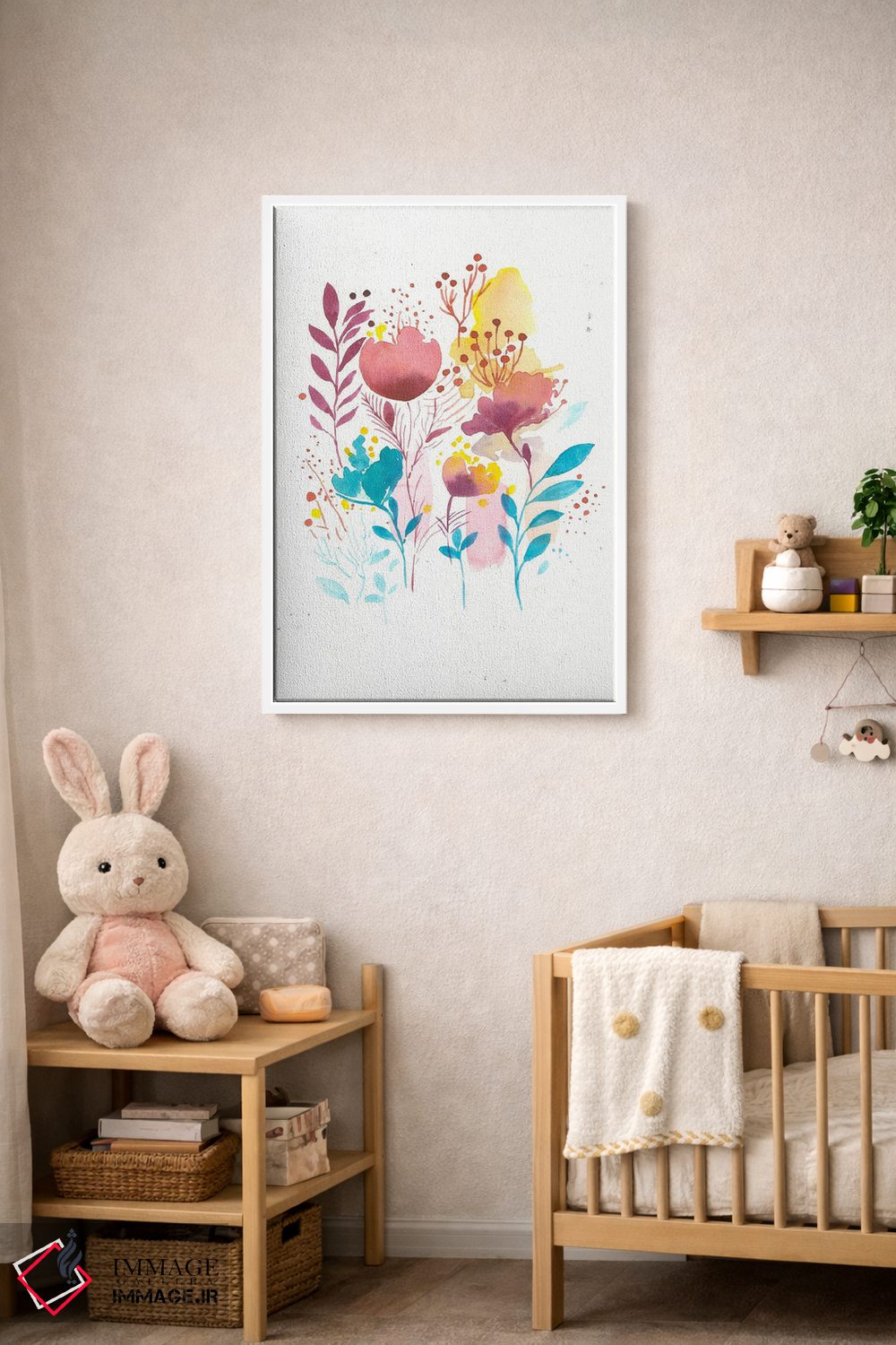 تابلو دکوراتیو طرح گلوله ای اثر اف ان کی دیزاینز - D2W