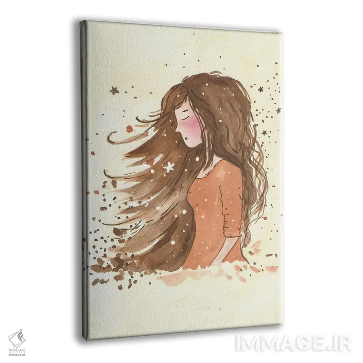 تابلو دکوراتیو آرزو کردن هنگام دیدن ستاره اثر اف ان کی دیزاینز - نمای پرسپکتیو محصول